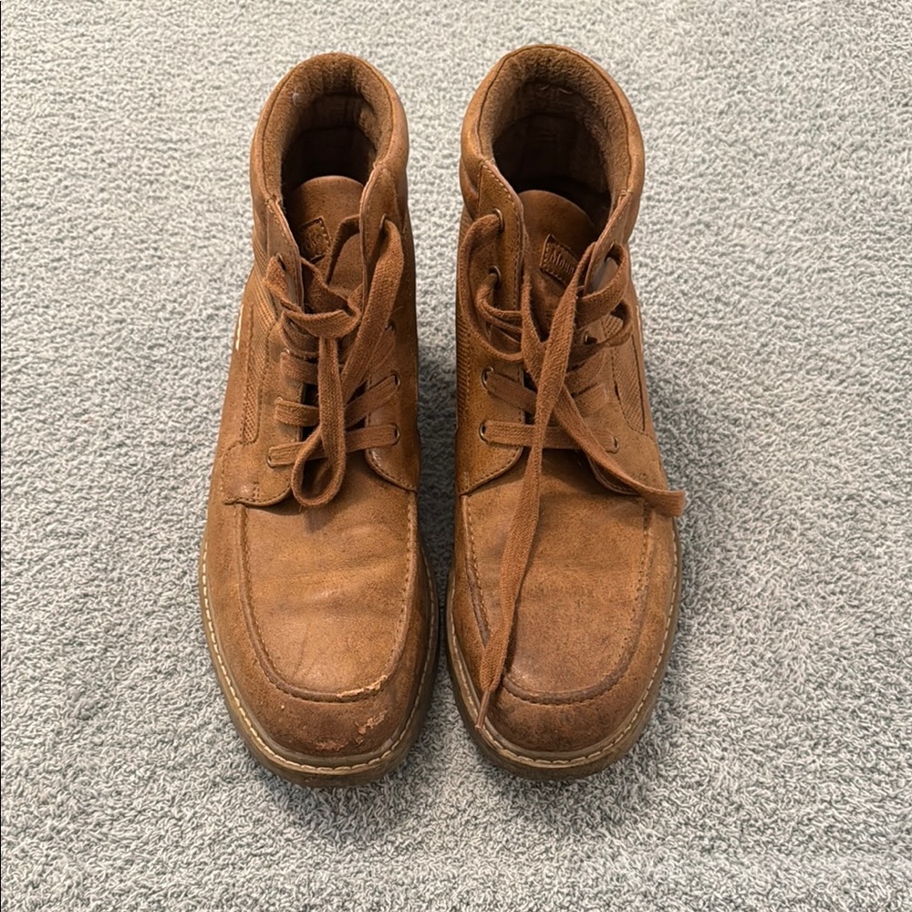 Men's Brown Leather Boots